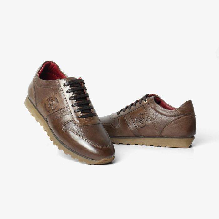 کفش کتونی اسپرت چرم مردانه - قیمت